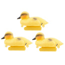 3 Piece Floating Duck - 13cm/5inch - Yellow
