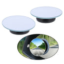 2 Pcs Wide Angle Round Convex Blind Spot Mirror Car Auto Rear View Universal OZ
