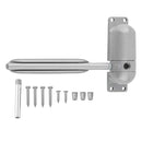 2pcs Metal Mini Door Closer Closing Automobile Adjustable Door Stopper Gray