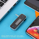 3.5mm Music Audio FM Transmitter Wireless In-car Transmitter for Car Radio A
