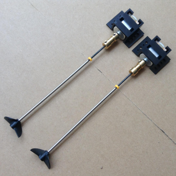 2 Kit Double Motors RC Boat Motor Drive Set For 130 Motor+15CM Shaft+Propeller