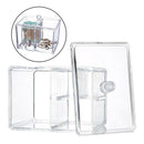 Qtip Holder - Q Tip Cotton Pad Dispenser Makeup Holder Container Organizer