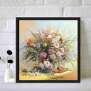5D DIY Full Round Drill Diamond Painting Flower Bouquet Cross Stitch Decor A