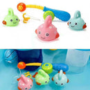 4Pcs Bath Toys Water Play Fishing Game Cute Floating Swimming Pinch Water S U2C3