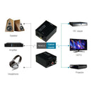 Digital to Analog Audio Converter Amplifier Decoder Optical Fiber Coaxial S V8B7