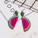 Fashion Handmade Beaded Earrings Fruit Dragon Fruit Shape Cute Bohemian Wed Y1I1