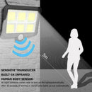 120LED COB Solar Motion Sensor Wall Light Outdoor Waterproof Garden Lamp G3L1