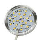 LED RV Boat Ceiling Light 2.36inch 250 Lumen LED Panel Light DC 12V 2.5W 4000K