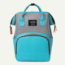 Hit Color Mommy Travel Backpacks Nylon Maternity Nappy Top-handle Bags (4) A
