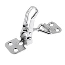 2pcs Stainless Steel Hasp Clasp Latches, Marine Boat Anti-Rattle Cabinet Door