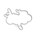 1Pc Silicone Thank You Stamp+Metal Cutting Dies Stencil Frame Scrapbooking Album