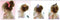 Fashion New 1x Rabbit Ear Magic Sponge Hair Styling Curler Roller Donut Bun MO