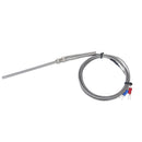 100mm K-Type Temperature Thermocouple Sensor Probe Spring D=5mm L=100mm 2m