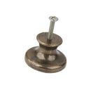 3Pieces Pull Knob Decorative Zinc Alloy for Kitchen Drawer Cabinet w/ Screws