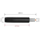 Heavy 11 Inch Pneumatic Rod Gas Lift Cylinder Chair Replacement Accessories