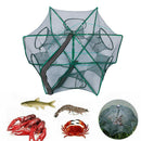 6 Sides 6 Holes Automatic Fishing Net NylonÃ‚Â Crab Fish Trap ShrimpÃ‚Â Cage (B) A