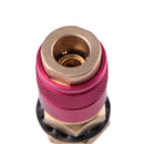 Red Welding Torch Connector TIG Joint Water Cooled & Gas Adapter 2pcs Quick
