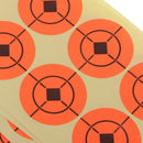 250pcs Targets High Visibility Orange Self-adhesive Targets Dia.4cm