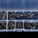 30pcs Saltwater Fishing Rod Guides Tip Set Eye Ring   Pole Rod Building