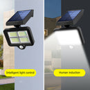 Waterproof LED Garden Street Lamp Solar Motion Sensor Wall Light (160 LED) A