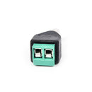 5 x 5.5x2.1mm male jack dc power adapter connector plug for cctv camera Chic BX