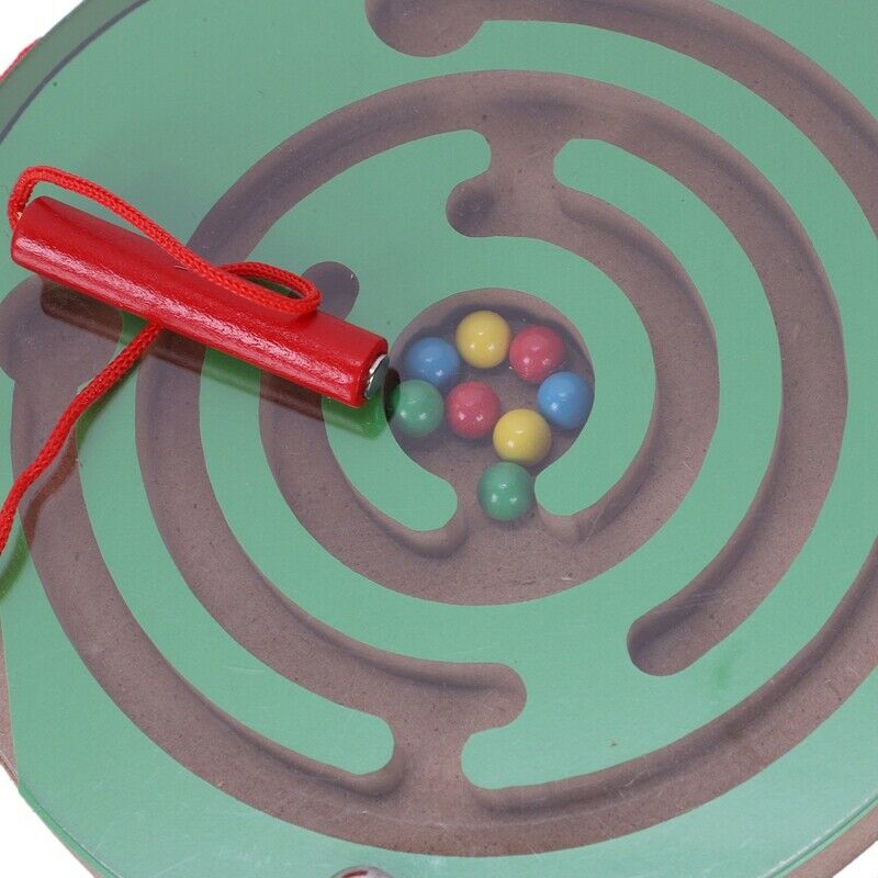 Children'S Magnetic Toys Children'S Wooden Puzzle Game Toys Early Education F9Q5