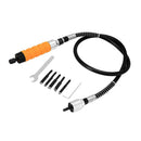 Electric Wood Carving Engraving Chisel Tool Woodworking + 5 Chisels + Spanner +