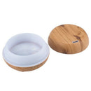 Round Ultrasonic Humidifier 300Ml Mist Maker Aroma Diffuser With Colorful L