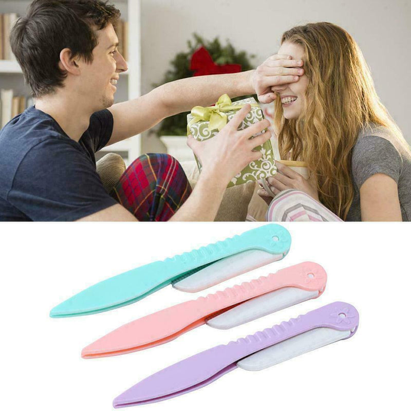 Folding Makeup Eyebrow Razor Facial Hair Remover Safety Trimmer Tool D9J7