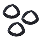 3pcs Durable Black Rear Wheel Inner Tube Replacement Motorcycle Tires Parts