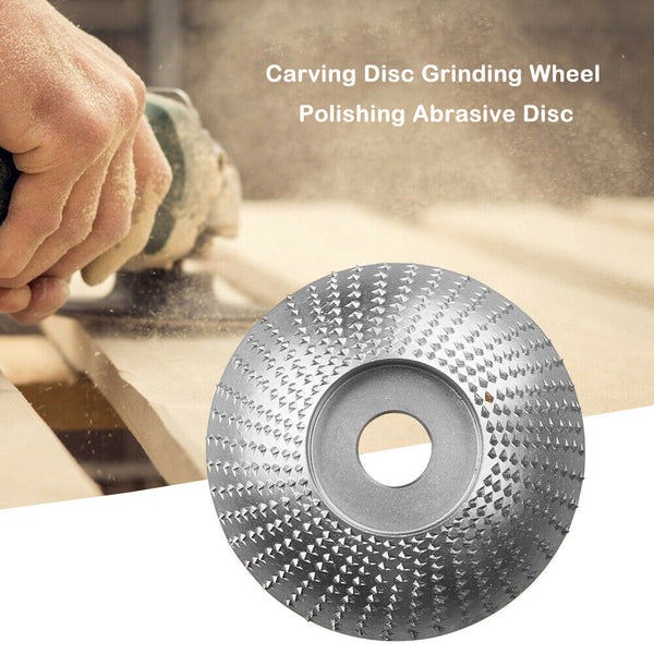 Woodworking Angle Grinder Disc Rotary Grinding Wheel Wood Sanding Carving Tool