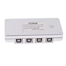 4Ports USB 2.0 Auto Sharing Switch HUB Selector For Printers Scanner