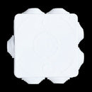 ABS IP55 Waterproof Square Junction Box Plain Press on Lid 85x85x50mm B1Y3