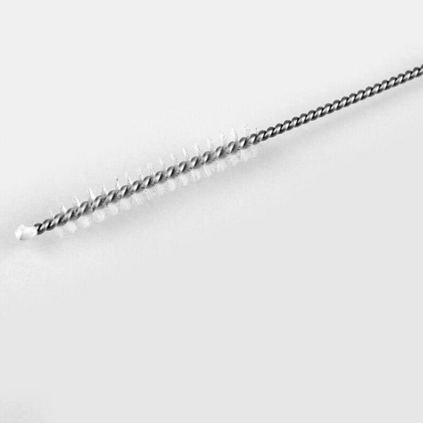 2pcs NEW STAINLESS STEEL DRINKING STRAW CLEANER BRUSH REUSABLE WASHABLE AC24