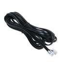 6P6C RJ11 Telephone Extension Fax Modem Cable Line 5M Length Black