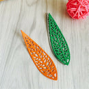 leaf diy cutting dies stencil scrapbooking embossing christmas handmade card M&O