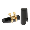 Soprano Saxophone Mouthpiece + Protective Cap + Sax Ligature Clip Set