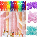 5pcs 3.6m Hanging Garland String Paper Clovers Wedding Birthday Party Home Decor