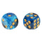20 pack of 16mm Opaque Six Sided Spot Dice Games D6 D&D RPG