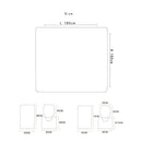 180X180Cm Waterproof Bathroom Shower Curtain Toilet Cover Mat Non-Slip Rug