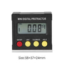 Mini Digital Protractor Inclinometer Electronic Level Box Magnetic Meter A
