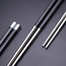 Stainless Steel High Grade Useful Chopsticks Metal Chinese Chop Sticks New Hot