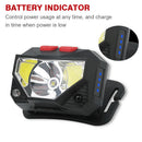 USB Rechargeable XPE LED Fishing Headlamp Waterproof Head Light Torch Lamp