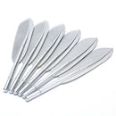 Modern Neutral Colorful Feather Shape Rollerball Pen School Office Supplies 3C