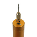 5V DC Mini Aluminum Electric Motor Hand Drill   10x Twist Bits DIY For Wood NBH