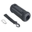 Black Outdoor Travel EVA Case Hollow Storage Bag For JBL Flip4 Wireless Speaker