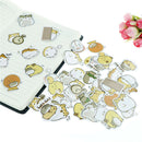 45pcs/box Small Guinea Pig Paper Stickers Scrapbooking DIY Diary Album Labels JR