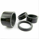 4X Carbon Fiber Headset 5,10,15,20Mm Spacer 1 1/8" Stem Bike Black Durable!eJC3C