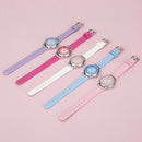 Children Kids Watches Casual Fashion Cute Flowers Students Watch Life Water H1G4