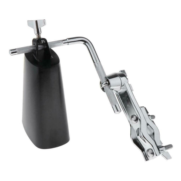 6" Metal Cow Bell Noise Maker Percussion Musical Instrument Mountable for Drum